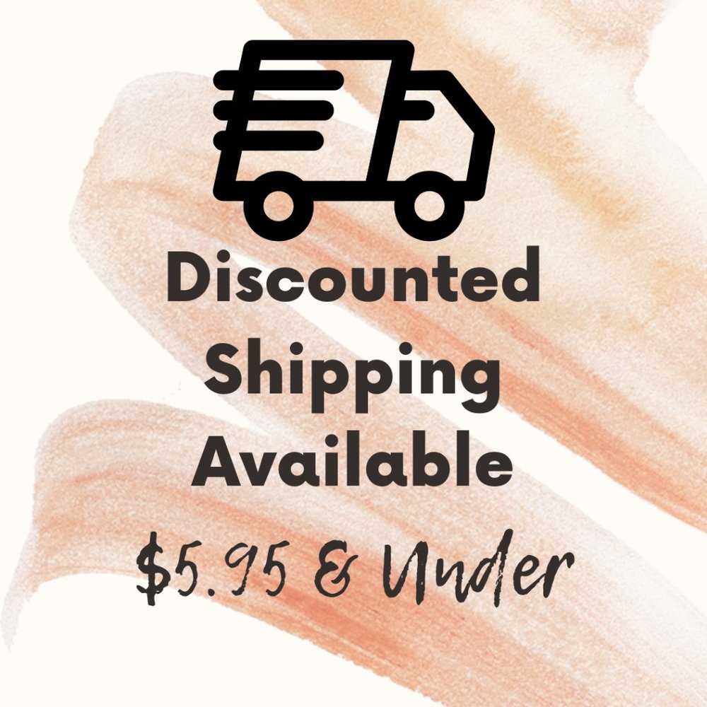 Discounted Shipping Available